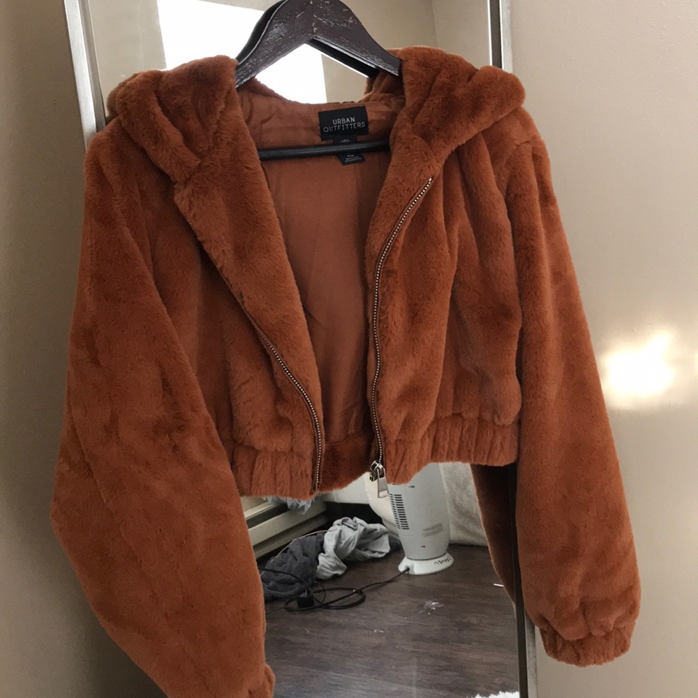 Fluffy jacket